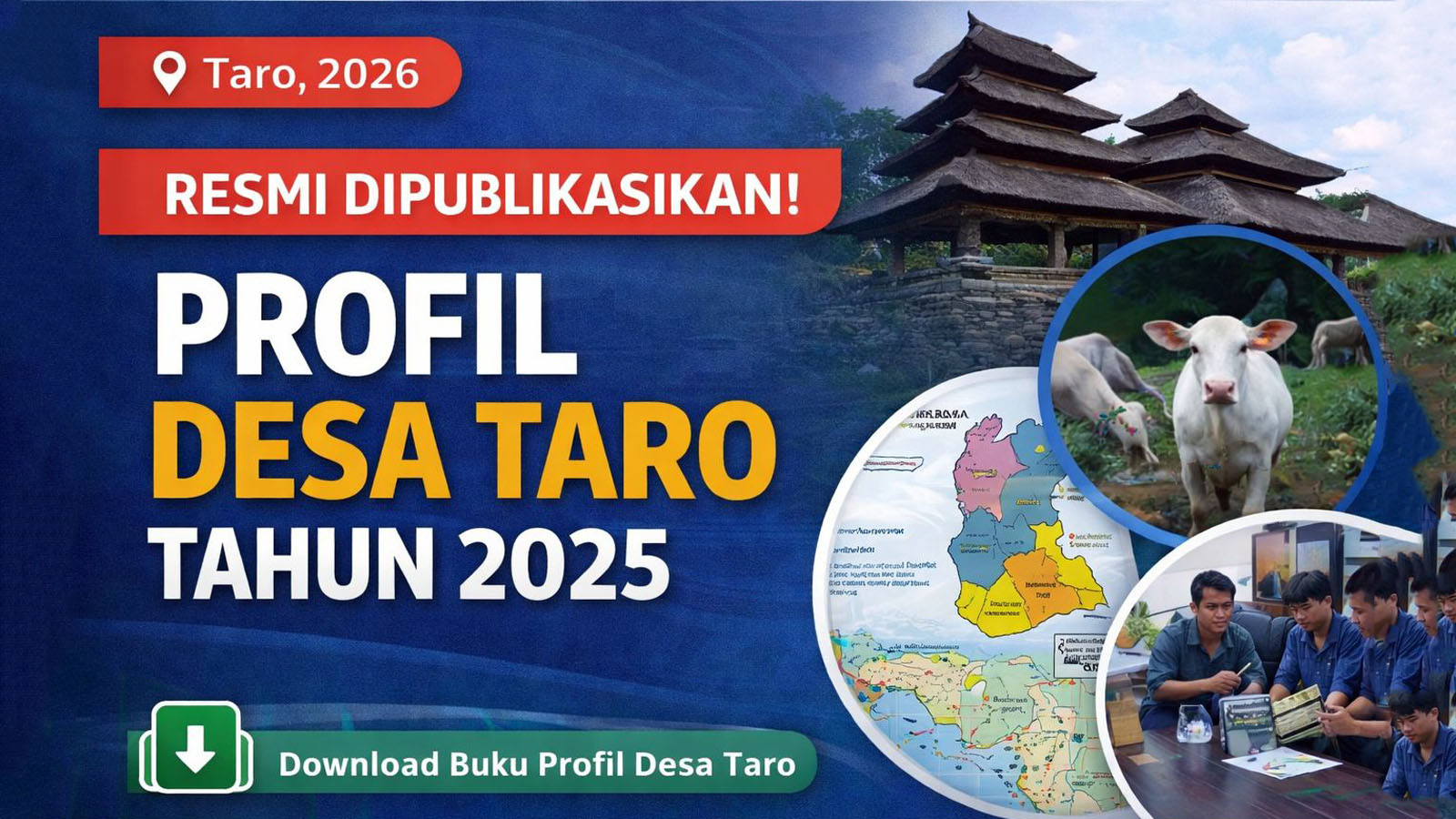 Prosesi Penyerahan Sarana Olahraga Kepada Sekeha Teruna Banjar Belong